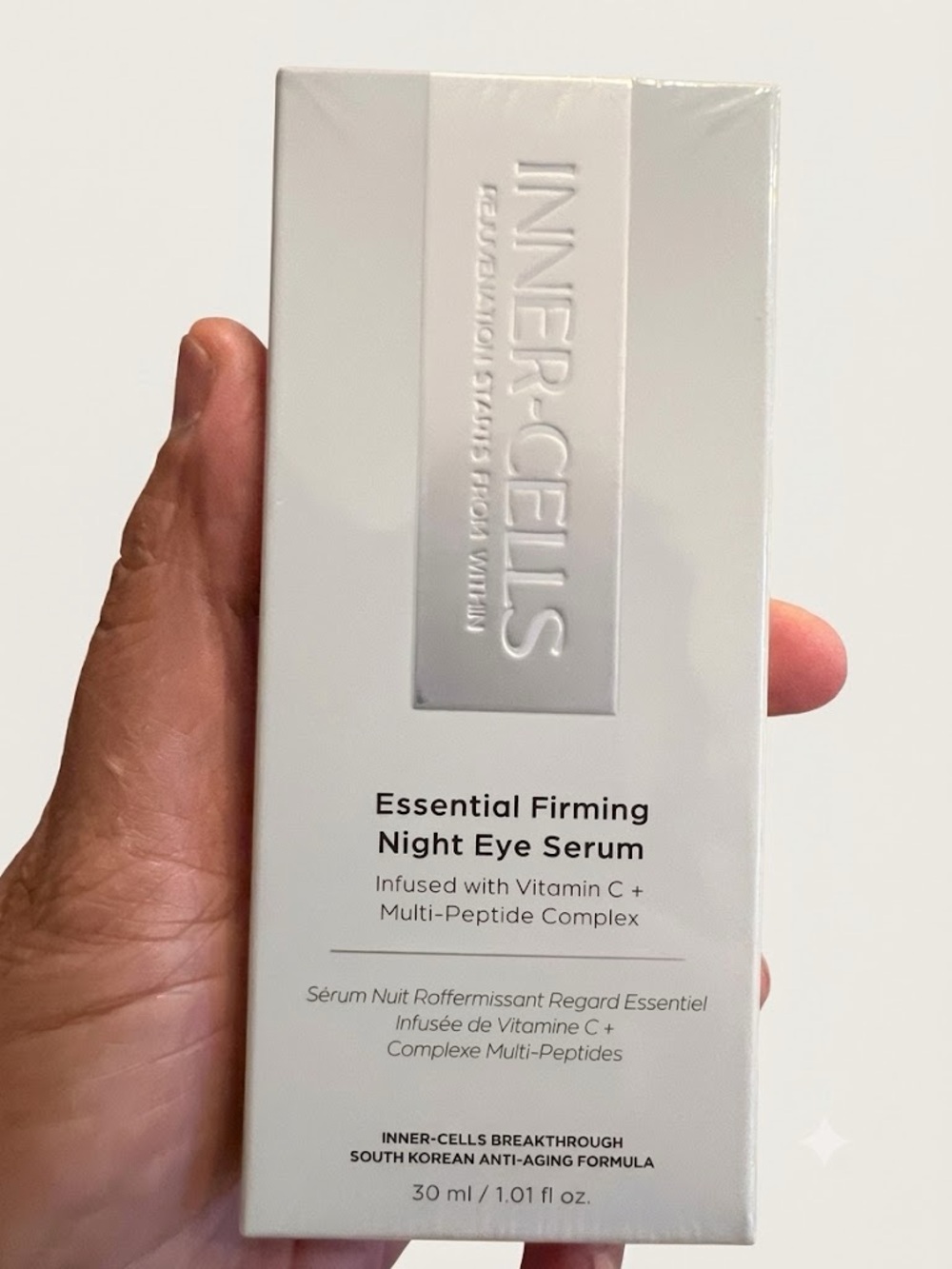 NWT INNER-CELLS Essential Firming Night Eye Serum 30ml/1.01 fl oz
